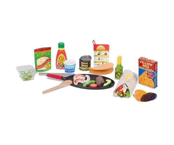 Fill & Fold Taco și Tortilla set de joacă - Melissa & Doug