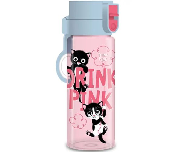 Ars Una: Think Pink sticlă pentru apă roz fără BPA 475ml