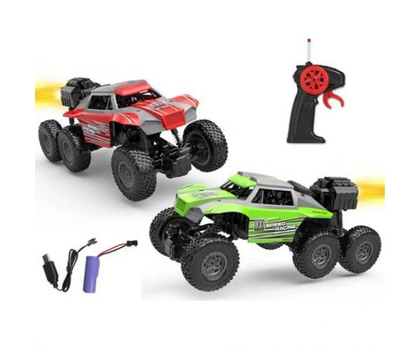 RC Flame Knight 3 cu telecomandă trei roți alpinist vehicul 27MHz 1/18 două variante
