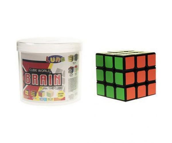 Brain Cube World 3x3 în suport