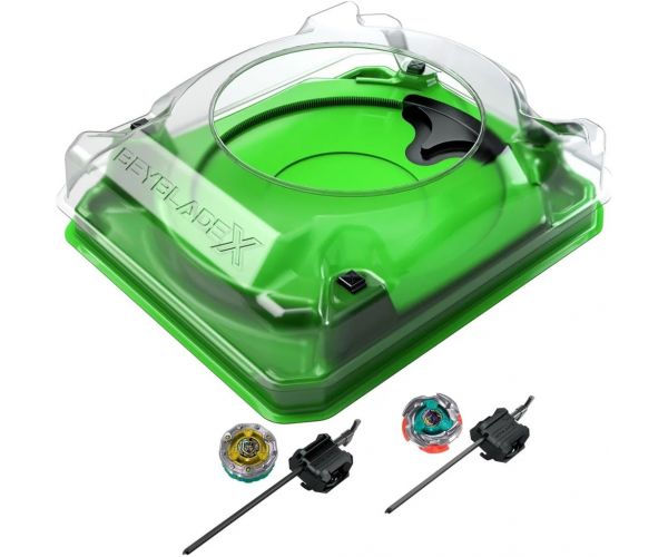Beyblade X Arena de luptă cu atac surpriză 2 piese cu vârtej - Hasbro