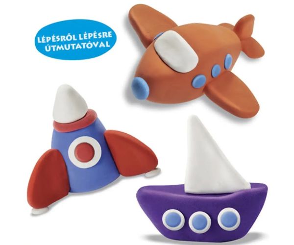 Modelight Vehicule plastilină mai multe variante 30 g 1 bucată - Carioca