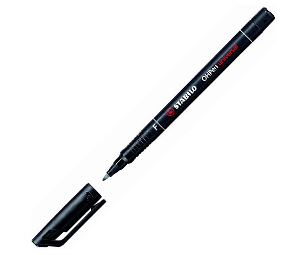 Stabilo OHPen universal F marker cu alcool culoarea neagră 0,7mm