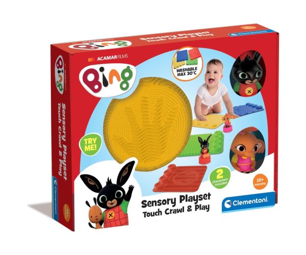 Clementoni Baby: Bing jucărie pentru dezvoltarea simțului tactil