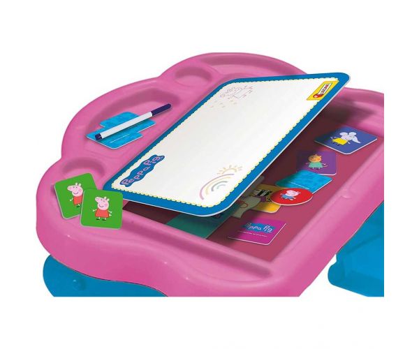 Peppa Porcușor Super Desk masă interactivă de dezvoltare a abilităților - Lisciani