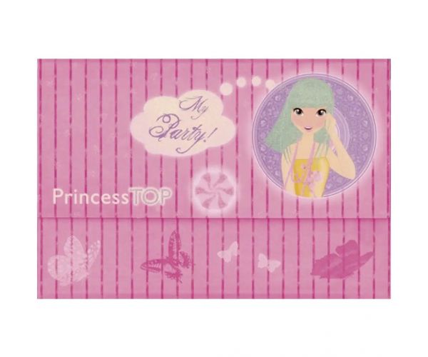 Princess TOP - Set de creație invitații roz pentru petrecerea mea