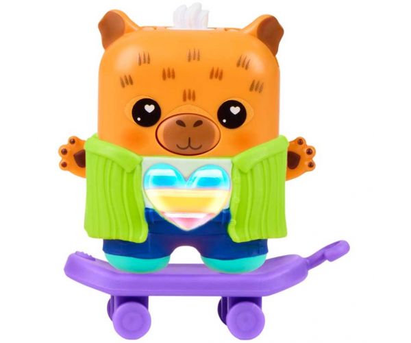 Nano-mals: Figurina interactivă electronică capybara – Hasbro
