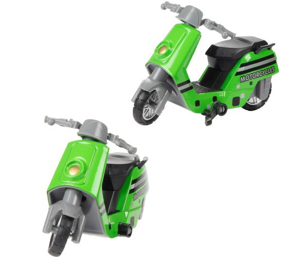 Scooter retro cu roți de impuls în mai multe variante 1 buc