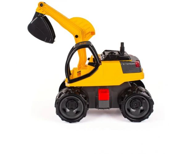 LENA: Excavator uriaş galben/negru 63cm