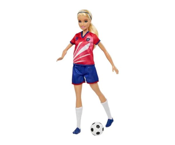 Barbie®: Fotbalistă 30cm - Mattel