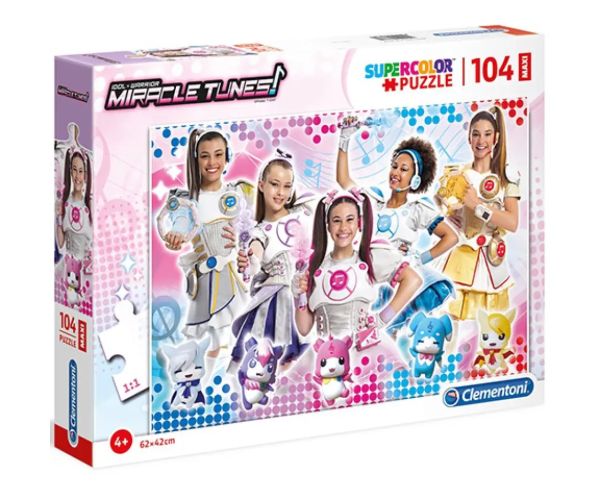 Miracle Tunes 104 bucăți Maxi Puzzle - Clementoni