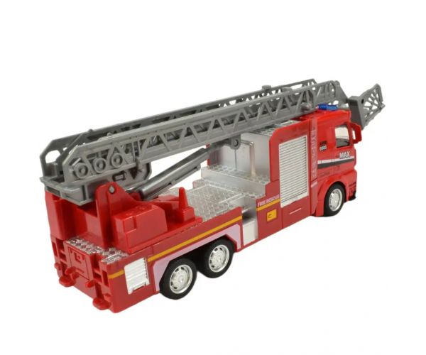 Fire Rescue: mașină de pompieri cu lumină și sunet în diverse versiuni 19cm 1bucată​