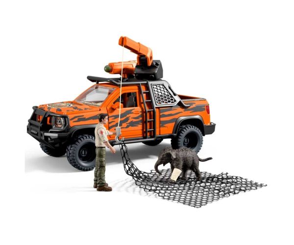 Schleich: Wild Life Aventura cu SUV set de joacă (42720)