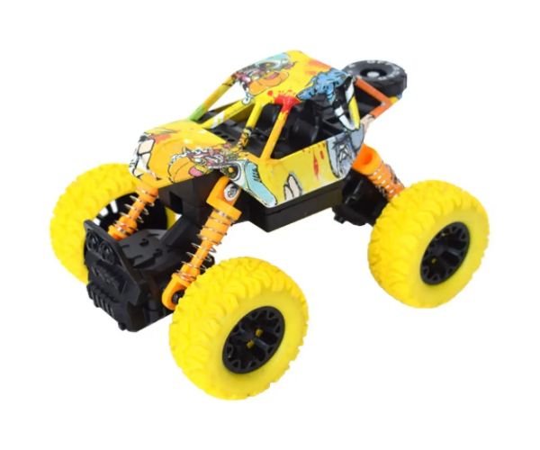 Off-Road mașină rally galben 1/32