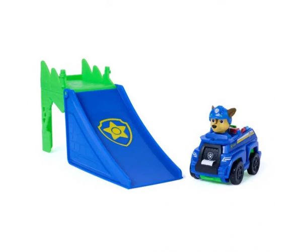 Paw Patrol Dino Movie - Vehicule acrobatic răsturnat Chase - Spin Master
