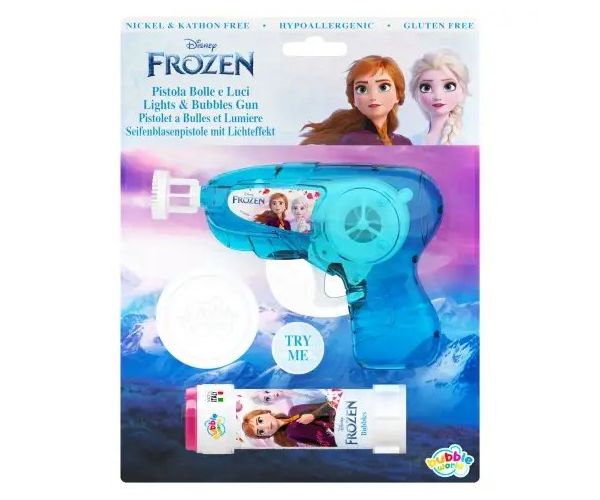Frozen pistol baloane de săpun cu lumini de 60ml