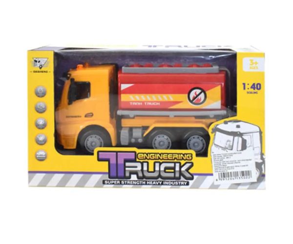 Mașină mare care transportă material periculos 17cm