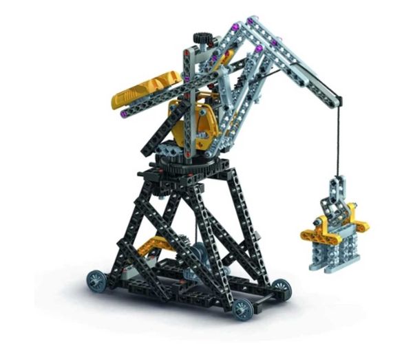 Science & Play: Set de joc cu macara cu bila - Clementoni