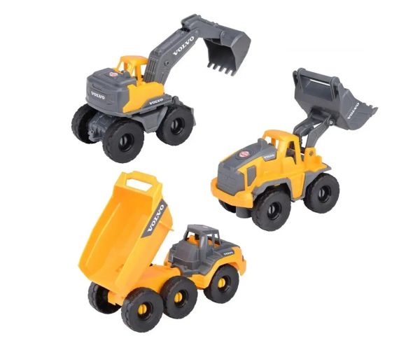 Set de 3 utilaje Volvo - Dickie Toys