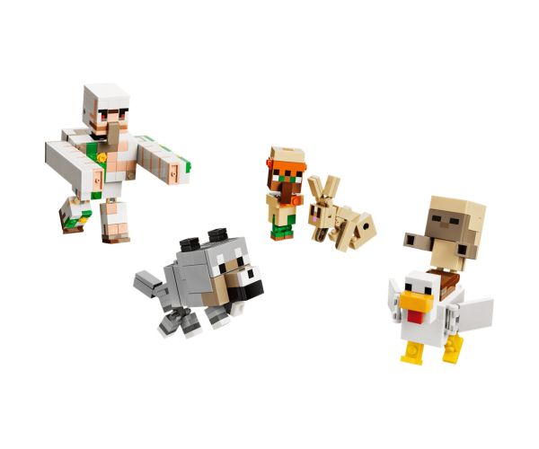LEGO® Minecraft: Atacul puiului, în deșert (21592)