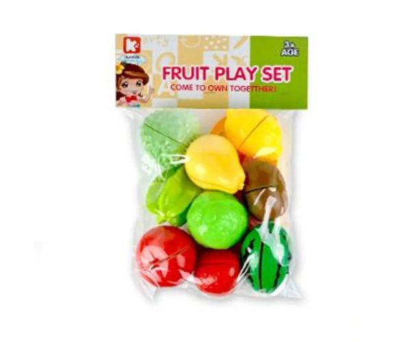 Set de joc cu fructe tăiate și tocător