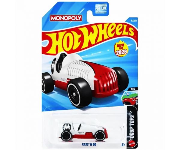 Hot Wheels: Mașinuță Pass N Go 1/64 - Mattel