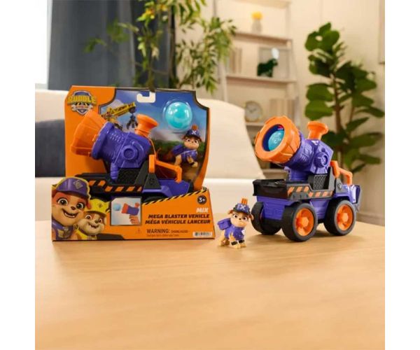 Paw Patrol Rubble și echipa sa Mix vehicul de lansare set de joacă - Spin Master