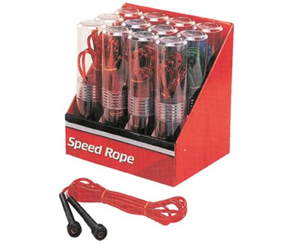 Speed Rope coardă de sărit 2,8m albastru sau roșu culoare - Spartan