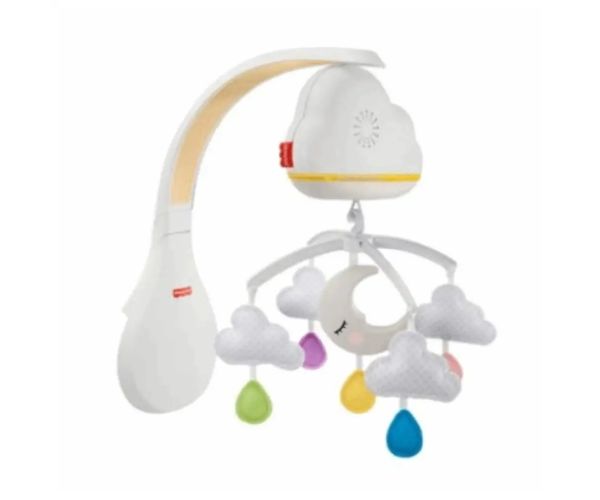 Fisher-Price: Norii liniștitori 2 în 1 cu proiector de pat cu lumină și sunet - Mattel
