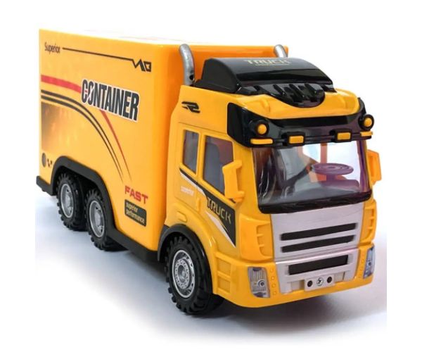 RC Camion de transport container cu efecte de lumină 27MHz 1/14