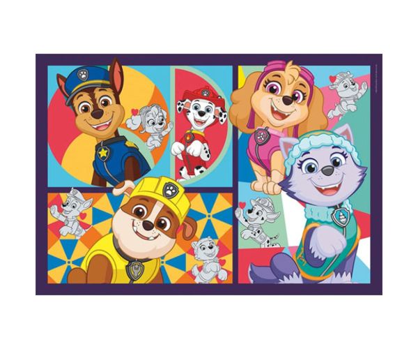 Paw Patrol Supercolor puzzle 30 bucăți - Clementoni