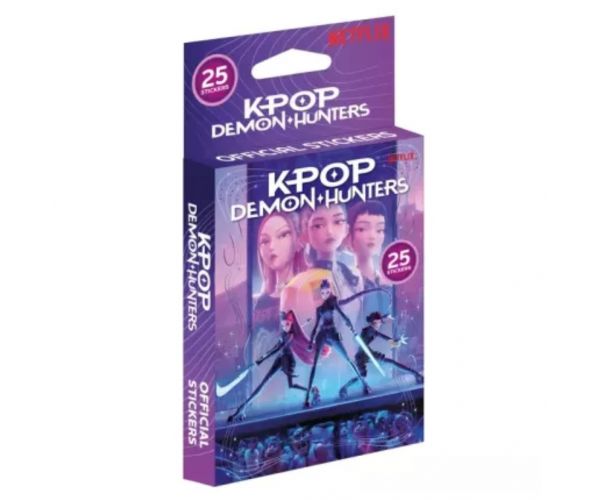 K-Pop vânători de demoni autocolante colectabile în pachet super - 5 x 5 bucăți autocolante