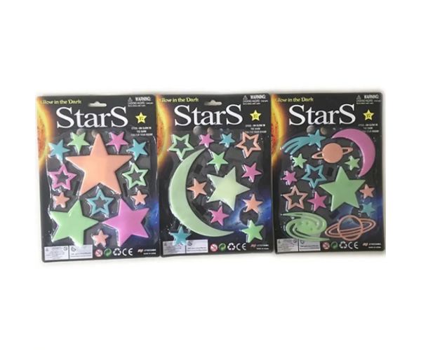 StarS abțibild pentru perete stele strălucitoare set mai multe variante