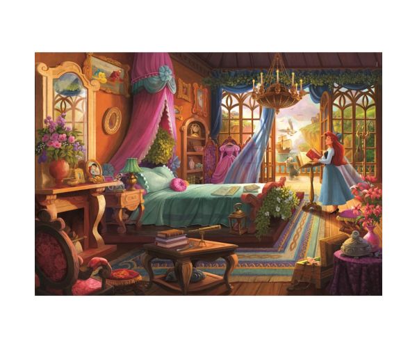 Disney Prințesele Ever After Ariel 500 de piese puzzle - Clementoni