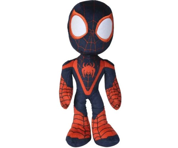 Marvel: Amazing Friends - Spider-Man Miles Morales pluș cu ochi care strălucesc în întuneric 25 cm
