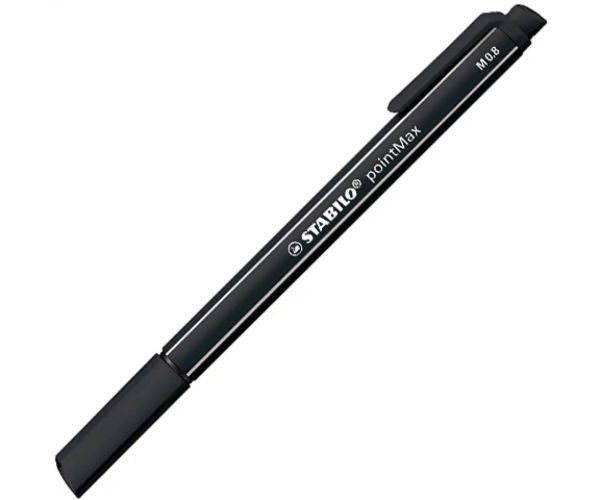 Stabilo: pointMax culoarea neagră 0,8mm