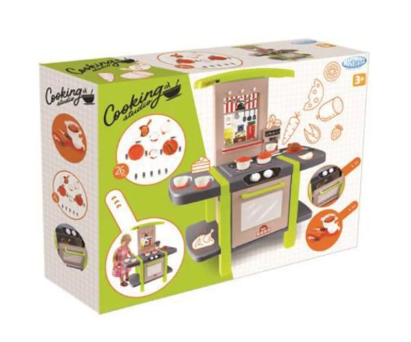 Mochtoys: Cooking studio bucătărie de joacă 26 bucăți set 80x42x101cm