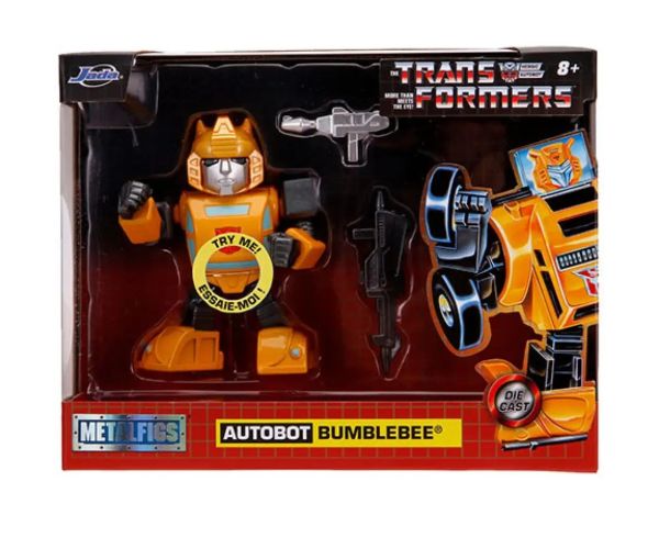 Transformers: Metalfigs Bumblebee figurină cu arme 10cm - Simba Toys