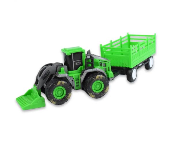 Simulation Vehicle: 3 bucăți mașină de lucru set cu roată de noroi