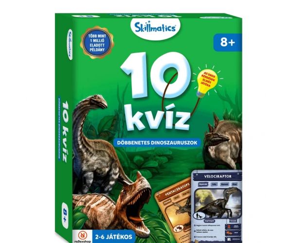 10+quiz - Joc de societate quiz despre dinozauri uluitori