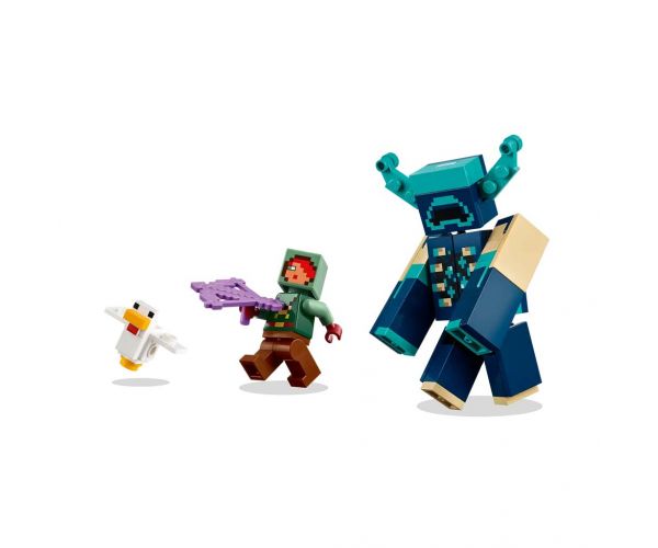 LEGO® Minecraft: Întâlnire cu Gardianul (21274)