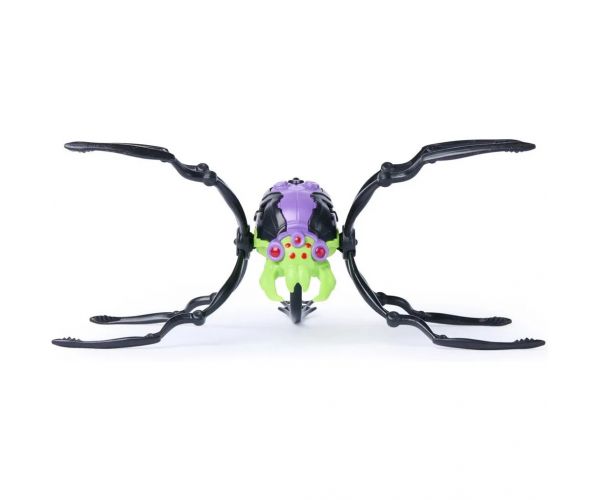 Hex Bots: Skitter Bot robot păianjen interactiv – verde-violet - Spin Master