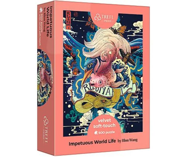 Impetous World Life catifea moale la atingere 500 bucăți puzzle - Trefl