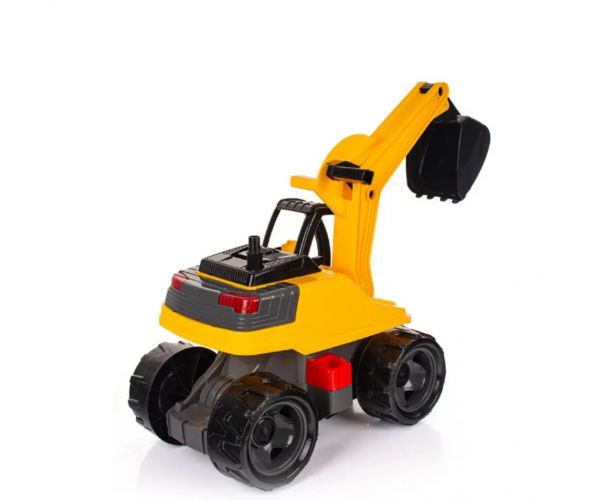 LENA: Excavator uriaş galben/negru 63cm
