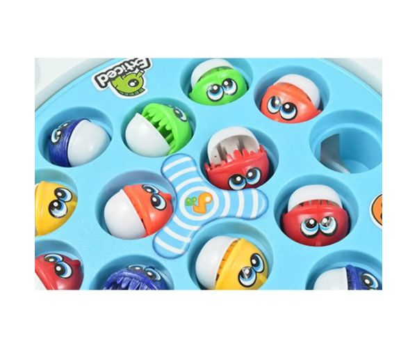 BabyFish: Jucărie electrică de pescuit rotativă Shark cu sunet