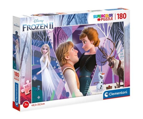 Frozen 2 Love Supercolor puzzle 180 bucăți - Clementoni