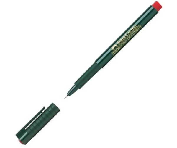Faber-Castell: Finepen 1511 0,4mm roşu