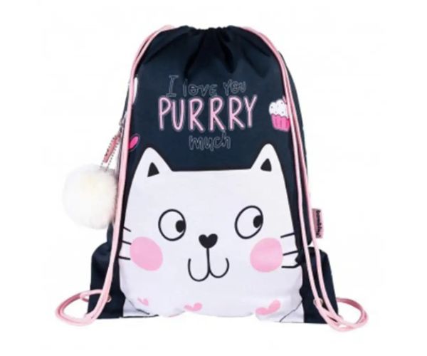 Bambino Kitty pisică sac de umăr, sport 43x34cm