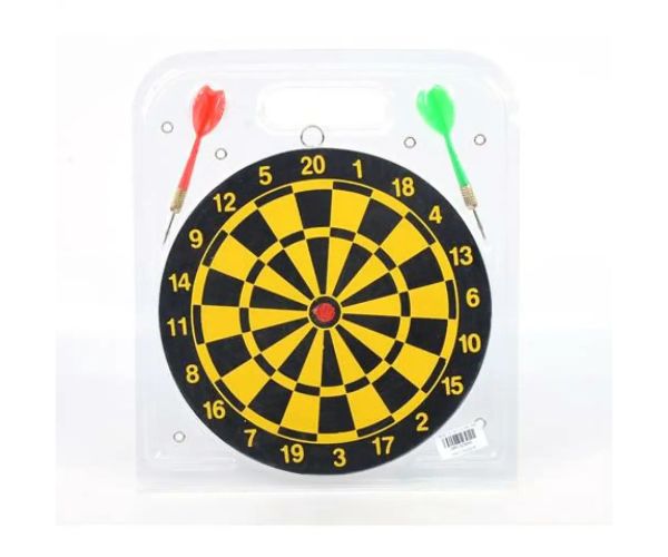 Lemn darts tablă cu săgeți 23cm