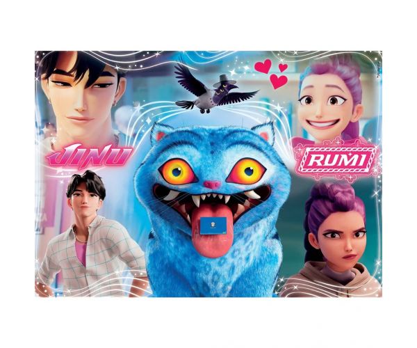 K-Pop vânători de demoni Derpy și prietenii săi 104buc. SuperColor puzzle – Clementoni